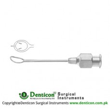 Gills Aspirating Cannula Stainless Steel, Gauge - Tip Size 25 - 7 mm